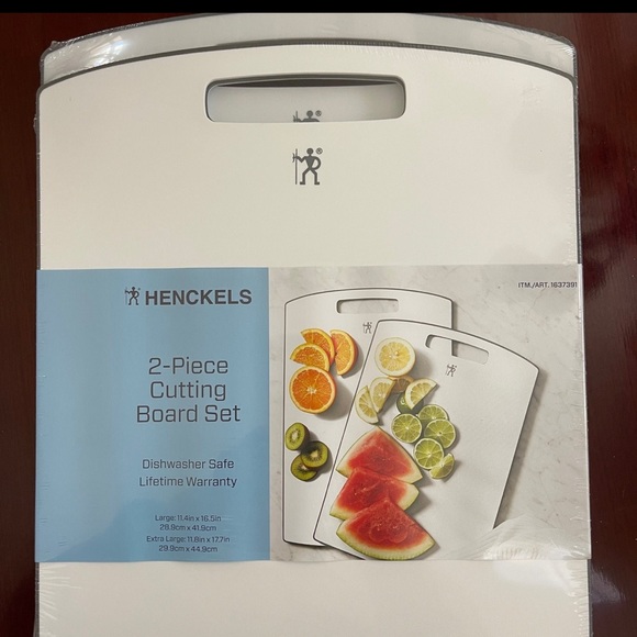 HENCKELS 2-Piece Cutting Board Set - Picture 3 of 4